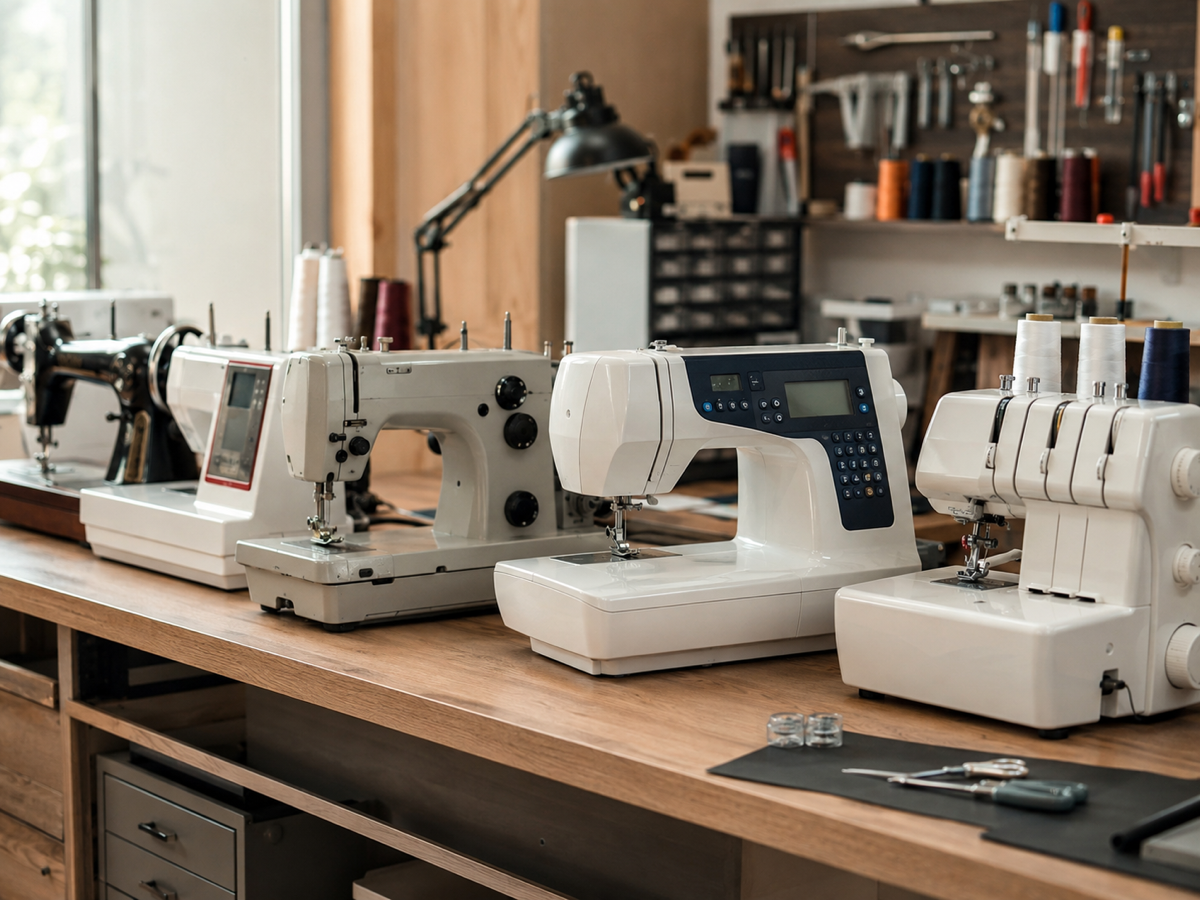 Machines à coudre en atelier pour diagnostic Singer